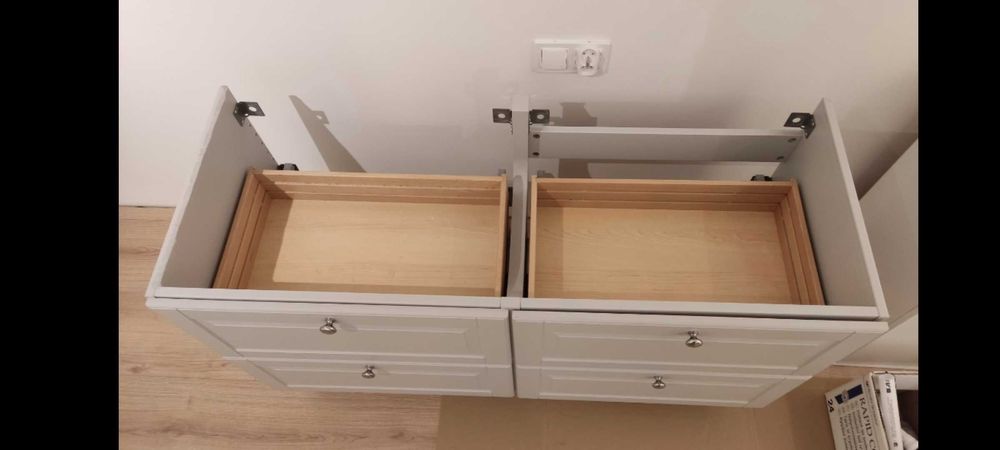 30-40% ceny - szafka łazienkowa IKEA Godmorgon 120 cm, 4 szuflady