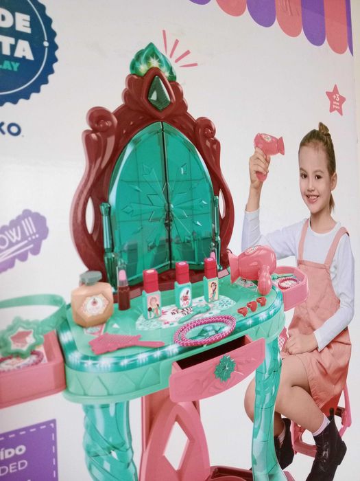 O Meu Primeiro TOUCADOR Faz de Conta - NOVO Intacto