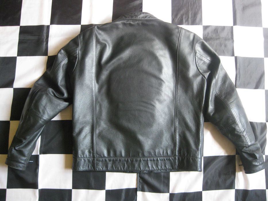 Kurtka motocyklowa skórzana BMW BLACK LEATHER rozm.52(54)