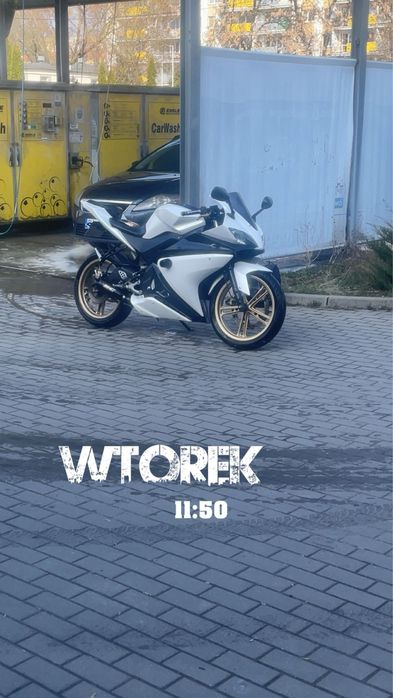 Yamaha YZF R-125 biała perła