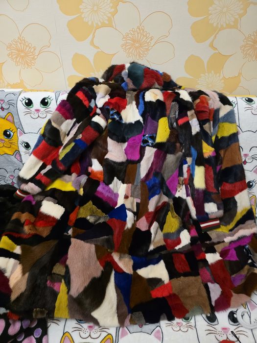 Норкова шубка двустороння