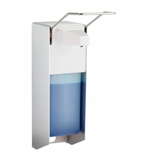 Ręczne dozownik do mydła naścienny Relaxdays 1000 ml bezbarwny