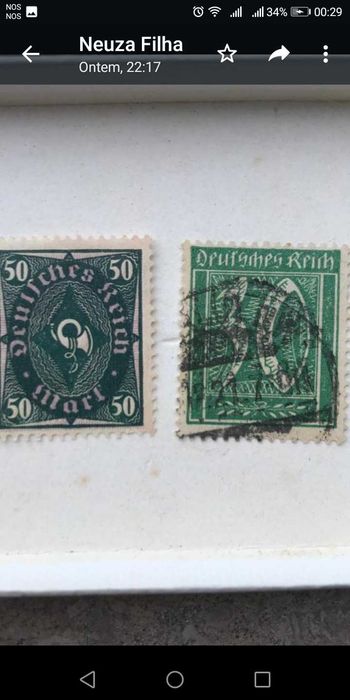 Selos valiosos da Alemanha