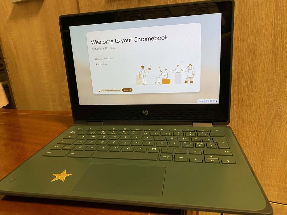 Laptop HP Chromebook 11A G8 4GB 32GB Ssd 11,6" 1366 x 768 | Chrome OS