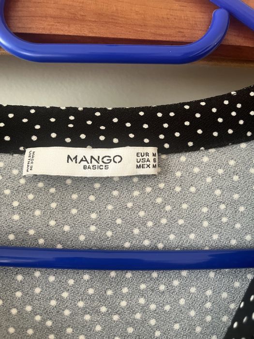 Sukienka czarna Mango
