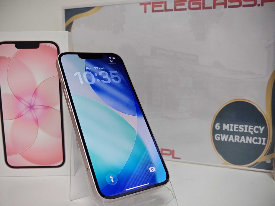 Apple Iphone 17e 256 GB | Soft Pink | Stan Idealny Jak Nowy | Bardzo krótko używany | Kondycja 100% | Gwarancja 24msc