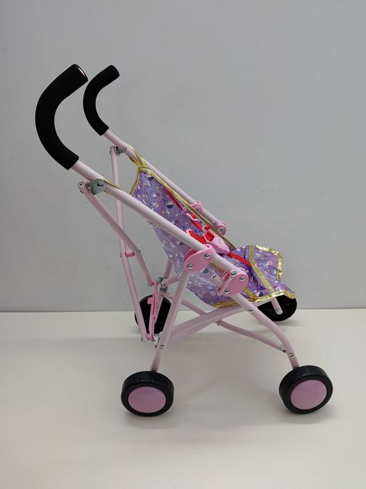 Wózek dla lalki spacerówka Baby Born 43 cm parasolka składany (E4)
