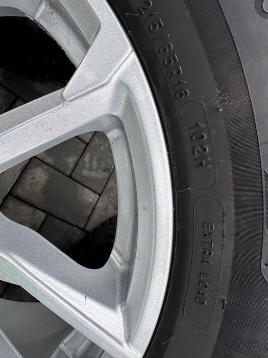 Колеса диски R16 215 65 Michelin 5 120 Volkswagen T7 T6 Multivan