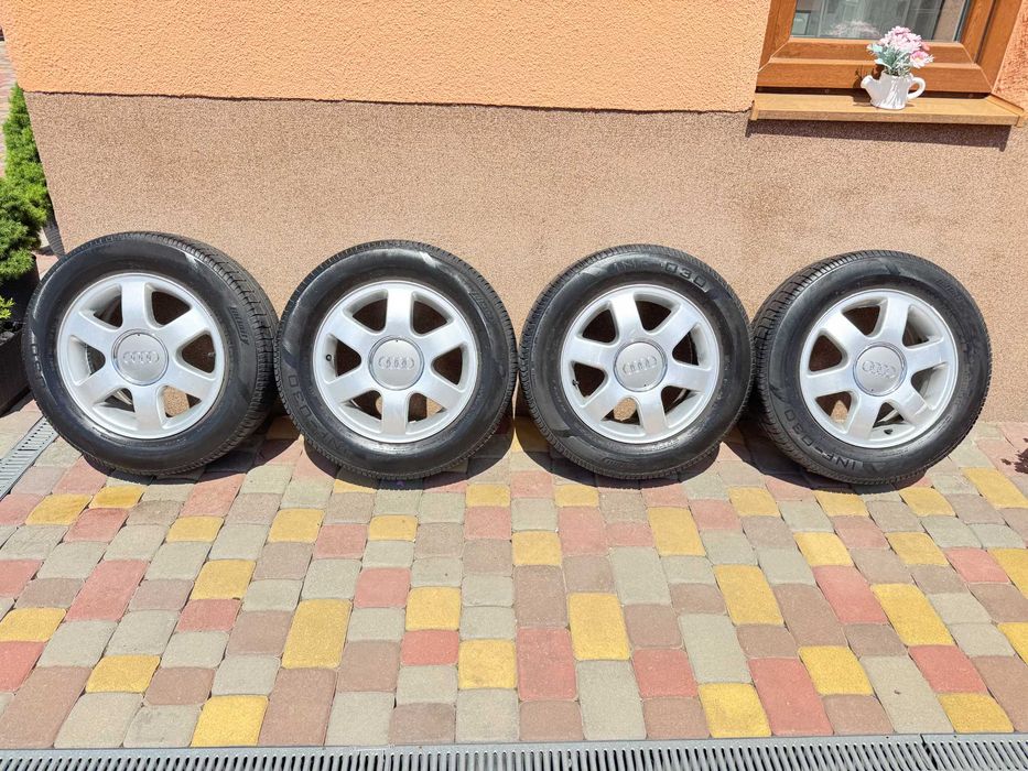 Тітанові діски ATS 5*100 R15 VW Golf 4-Skoda rapid-faBia-Audi 3