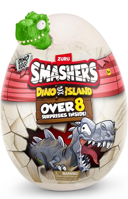 Smashers Dino Island Mini Egg Stegosaurus by ZURU стегозавр смешерс