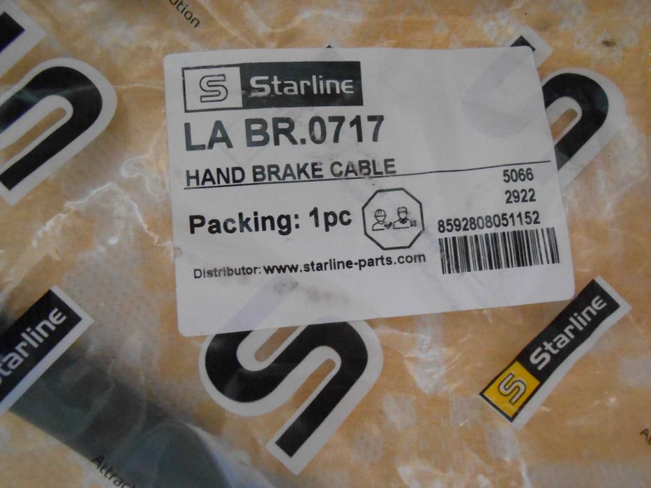 Трос стояночного гальма STARLINE S LA BR.0717 OPEL MOVANO   2.2 DTI