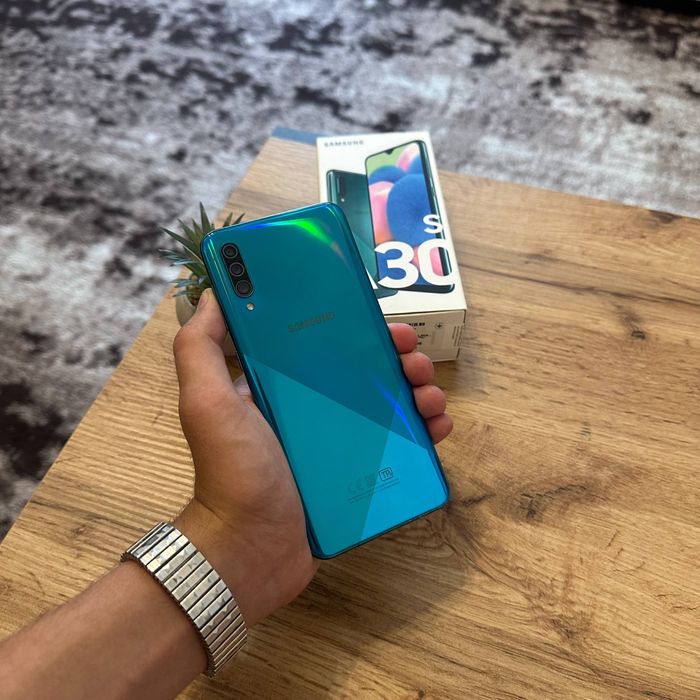 Samsung Galaxy A30s Blue — 100% АКБ