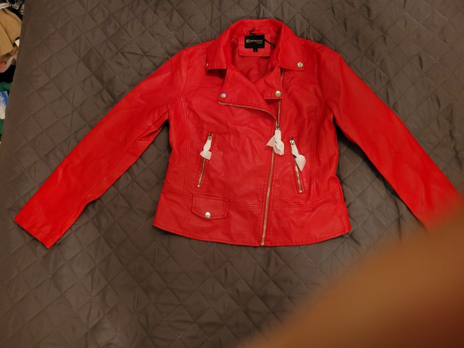 Kurtka czerwień L