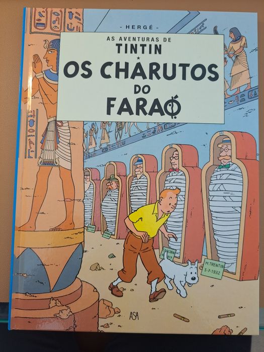 As Aventruas de Tintin - Os charutos do faraó