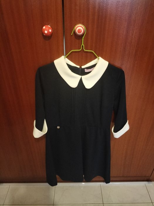 Vestido M azul marinho