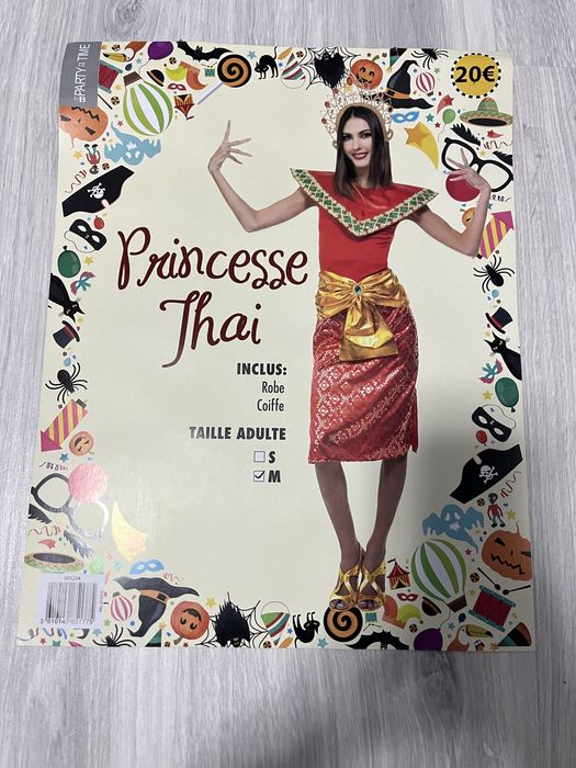 Przebranie Księżniczka Tajska, roz. M
