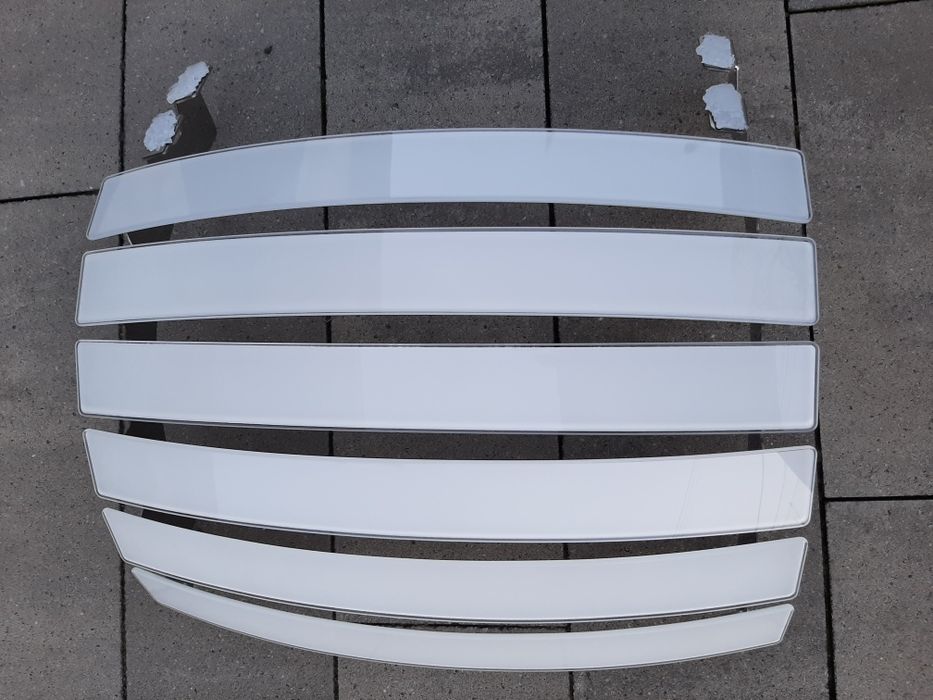 Okap Falmec Prestige Isola. Szklana część zamienna. Uszkodzona