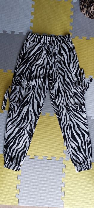 Spodnie szarawary bojówki rozmiar S