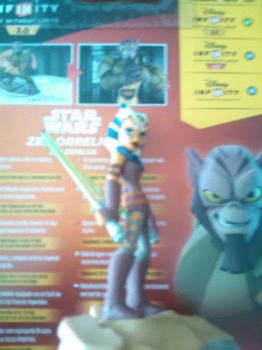 Figura star wars a revolução Ahsoka Infinity