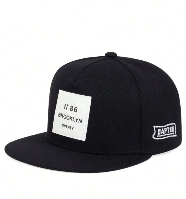 Czapka hip-hop Shein Brooklyn N°86 – czarna, HIP HOP WYPRZEDAŻ