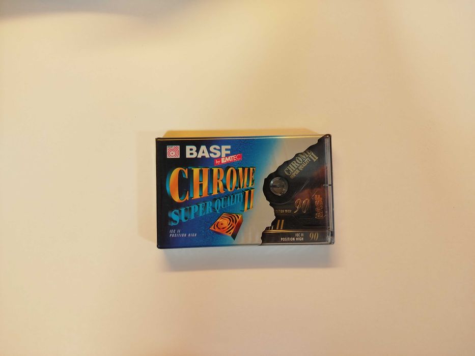Kasety BASF chrom super quality 90