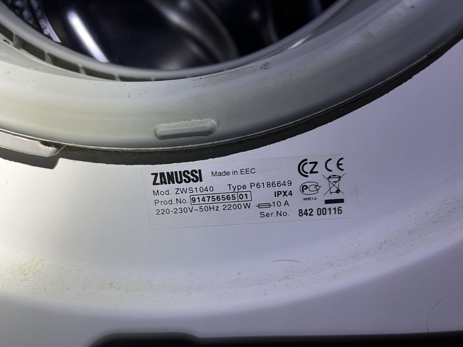 Запчастини для стиральной машини Zanussi ZWS 1040