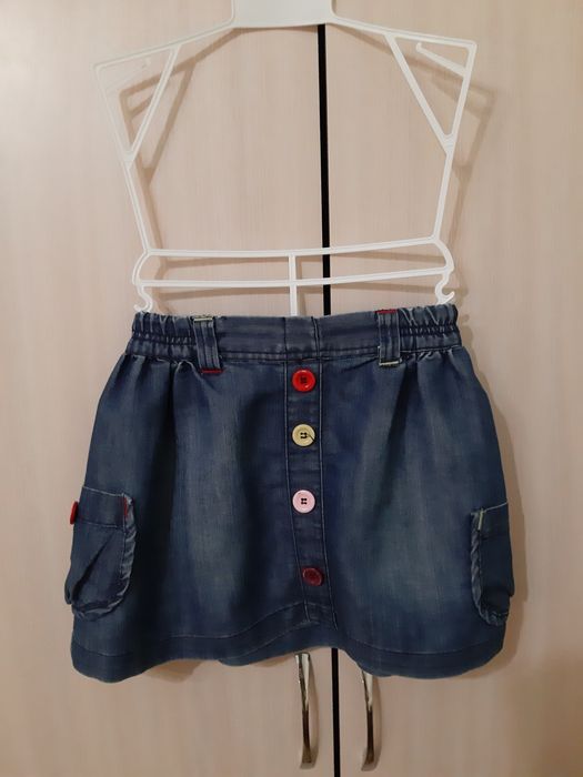 Продам джинсовую юбочку р-116.  ( № - 24 )