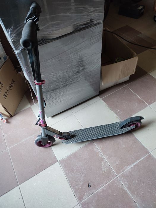Hulajnoga składana lekka 100kg kask nakolanniki