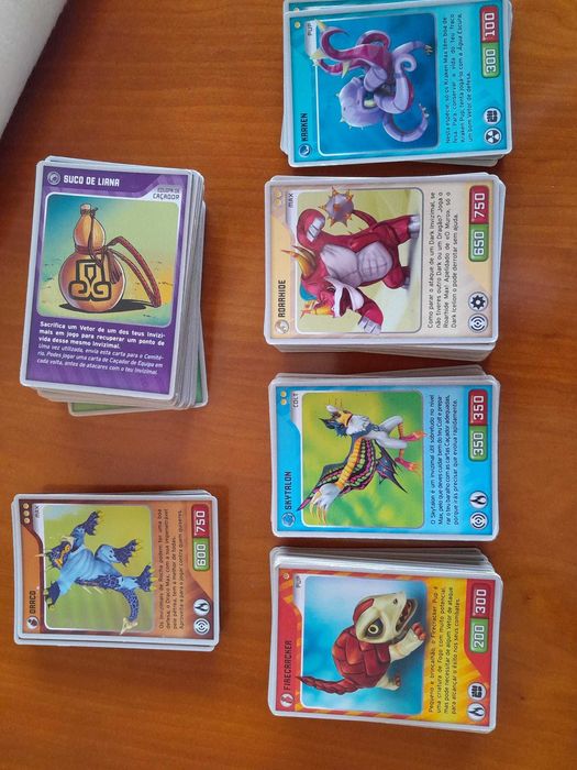 Cartas invizimals (Desafios Ocultos) 2013