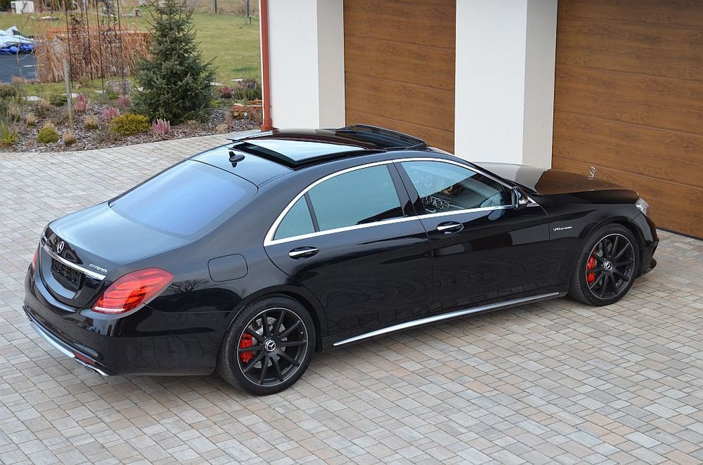 Mercedes-Benz Klasa S Mercedes-Benz S63 AMG 2014 Japonia tylko 29.000 km igła V8