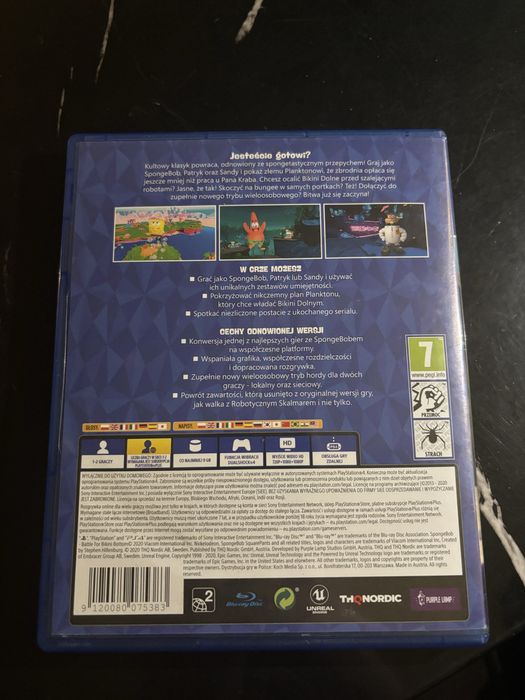 Gra SpongeBob PS4