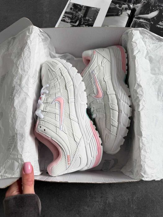 !SALE! Nike P-6000 White/Pink 36 37 38 39 40 41 найк п6000 рожеві