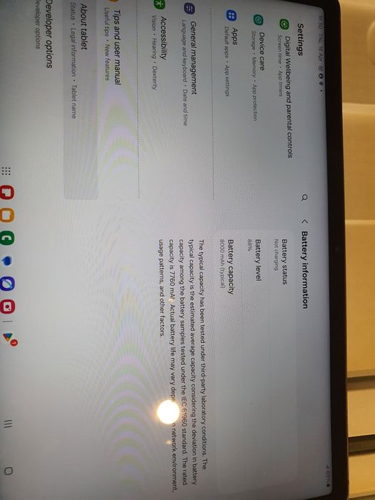 Tablet Galaxy tab s9 fe 5g