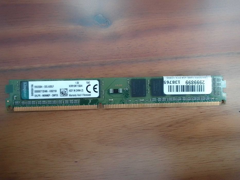 Kingston DDR3-1600 4Gb