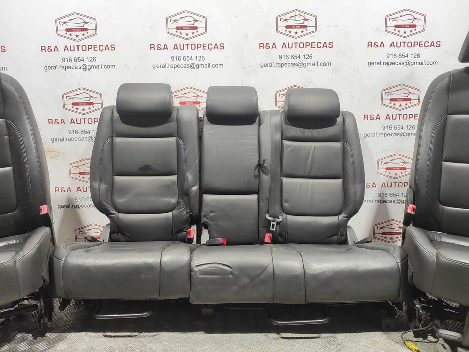 Conjunto Bancos Pele Elétricos VW Volkswagen Tiguan 5N MK1 2007 a 2016 Original