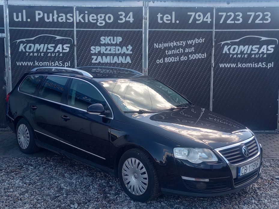 Volkswagen Passat b6 2009r 2,0 diesel * Klimatyzacja Hak Elektryka *