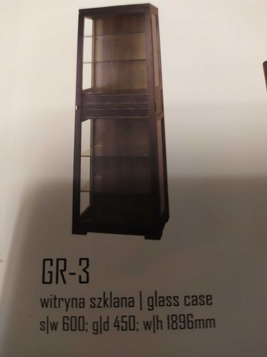 Witryna szklana ArtLine