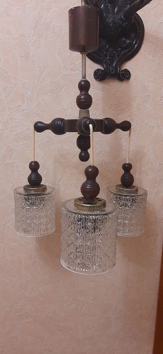 Бра СССР работает от сети