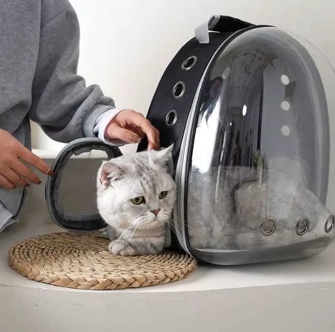 Transporter plecak dla kota, psa lub królika – torba, kojec, nosidełko