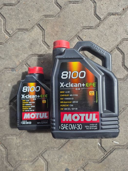 Olej motul 8100 x-clean+ 0w30