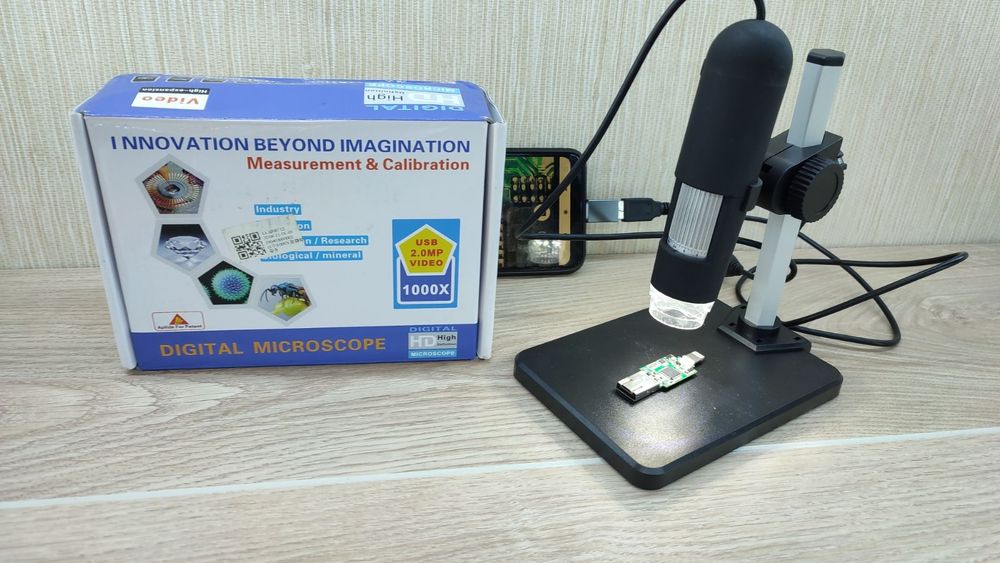 Цифровой микроскоп со штативом