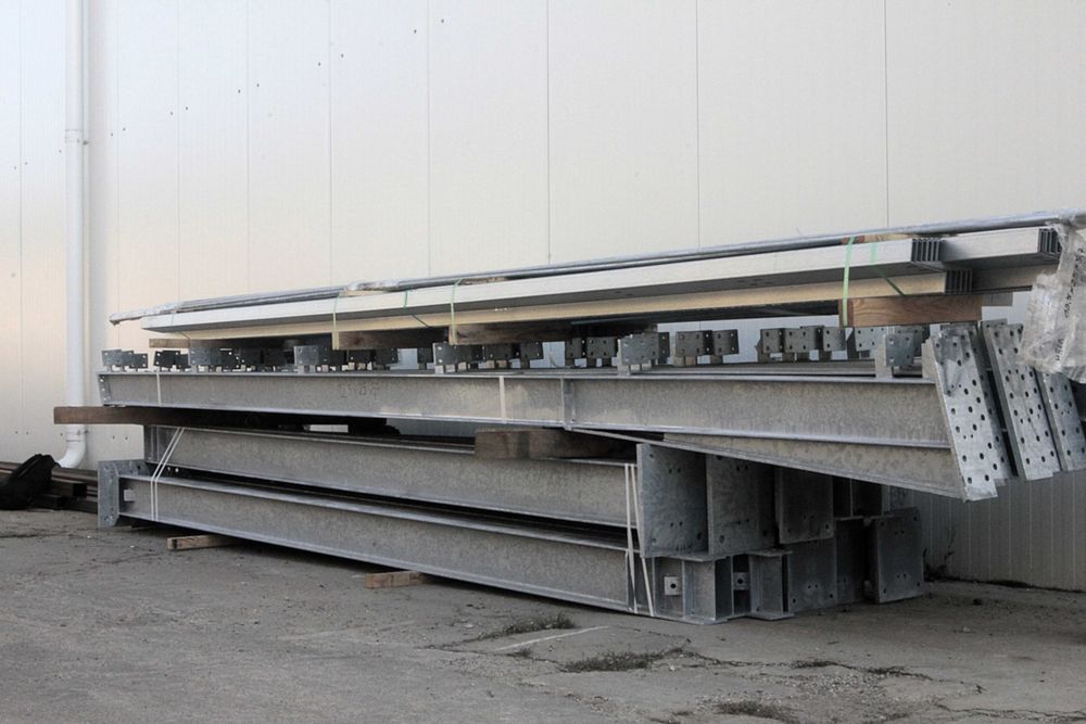 Modułowa konstrukcja hali 12x25x5 hala magazyn warsztat