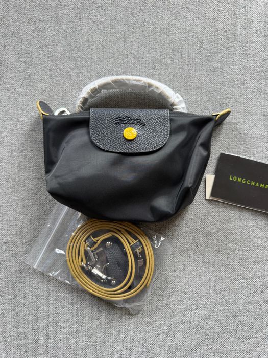Bolsa longchamp Mini cinza