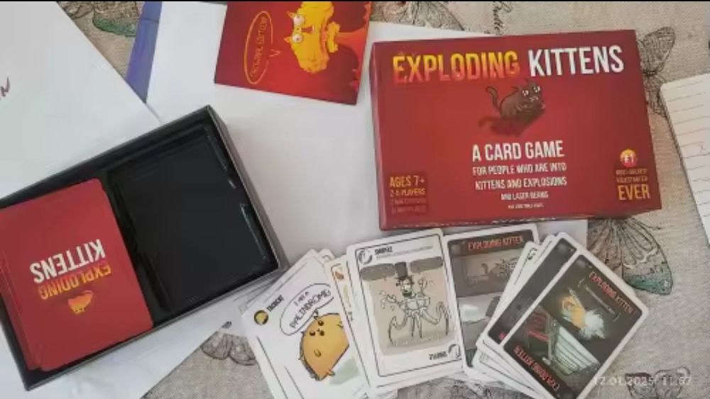 Настільна гра  Вірус , Вибухові кошенята