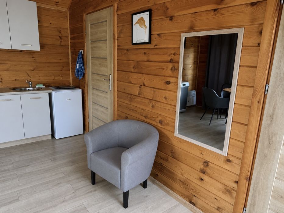 WOLNE OD 30.08! Domki letniskowe nad jeziorem Mazury