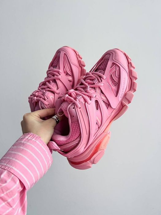 Кросівки Balenciaga Track Trainer Pink / кроси Баленсіага Трек рожеві