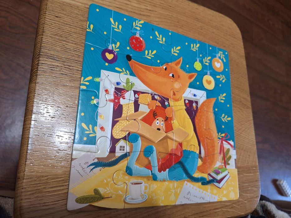 Пазли дитячі на  16 та 30 елементів  вік 3+