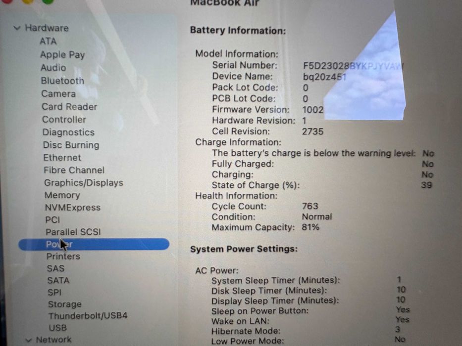 MacBook Air M1 2020 (8GB / 256GB)
