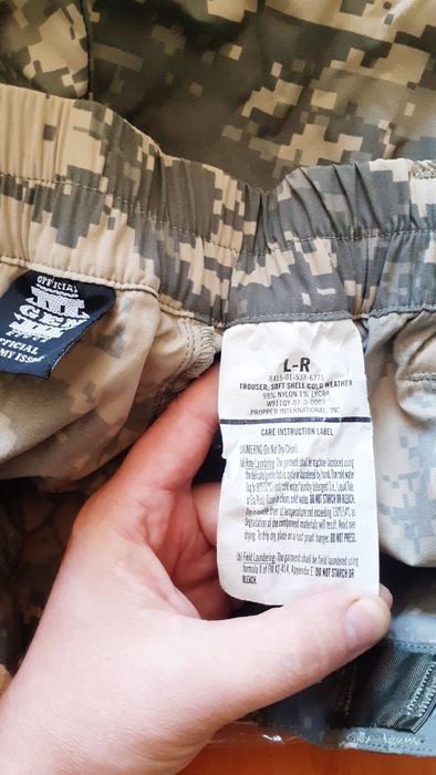 Ecwcs gen III камуфляж форма армии армії сша  soft shell multicam