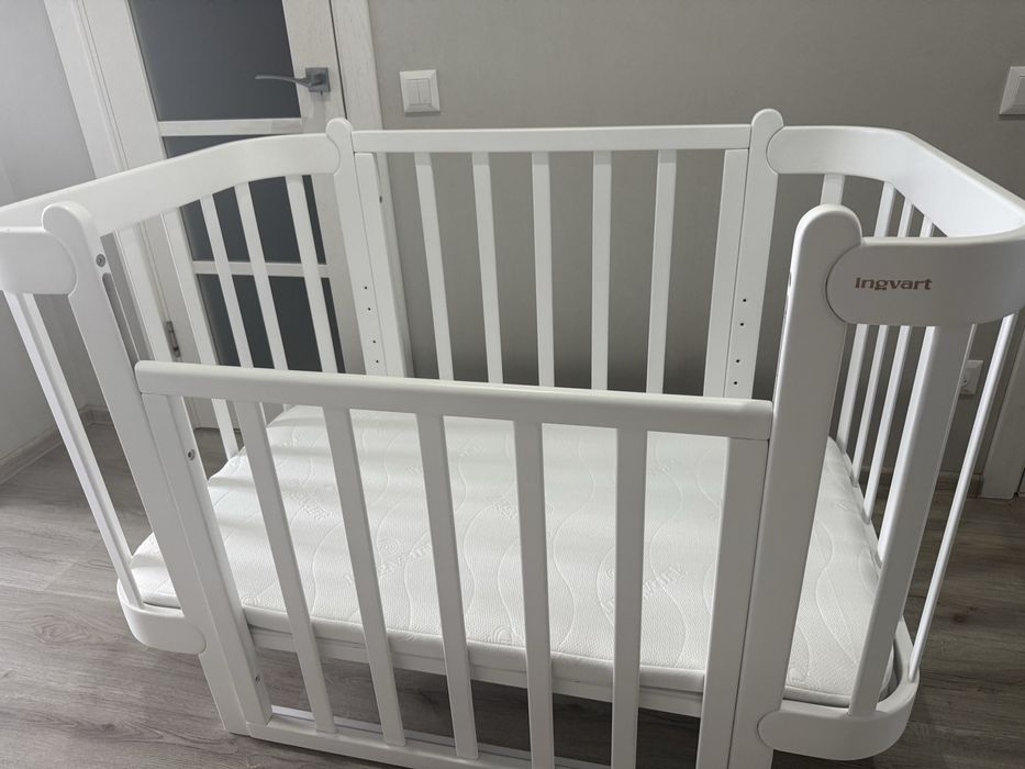Дитяче Ліжечко -трансформер  ingvart NIKA 5-в-1